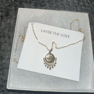 Evil Eye Pendant, Gold Pendant, Gold Medallion, Gold Filled Pendant